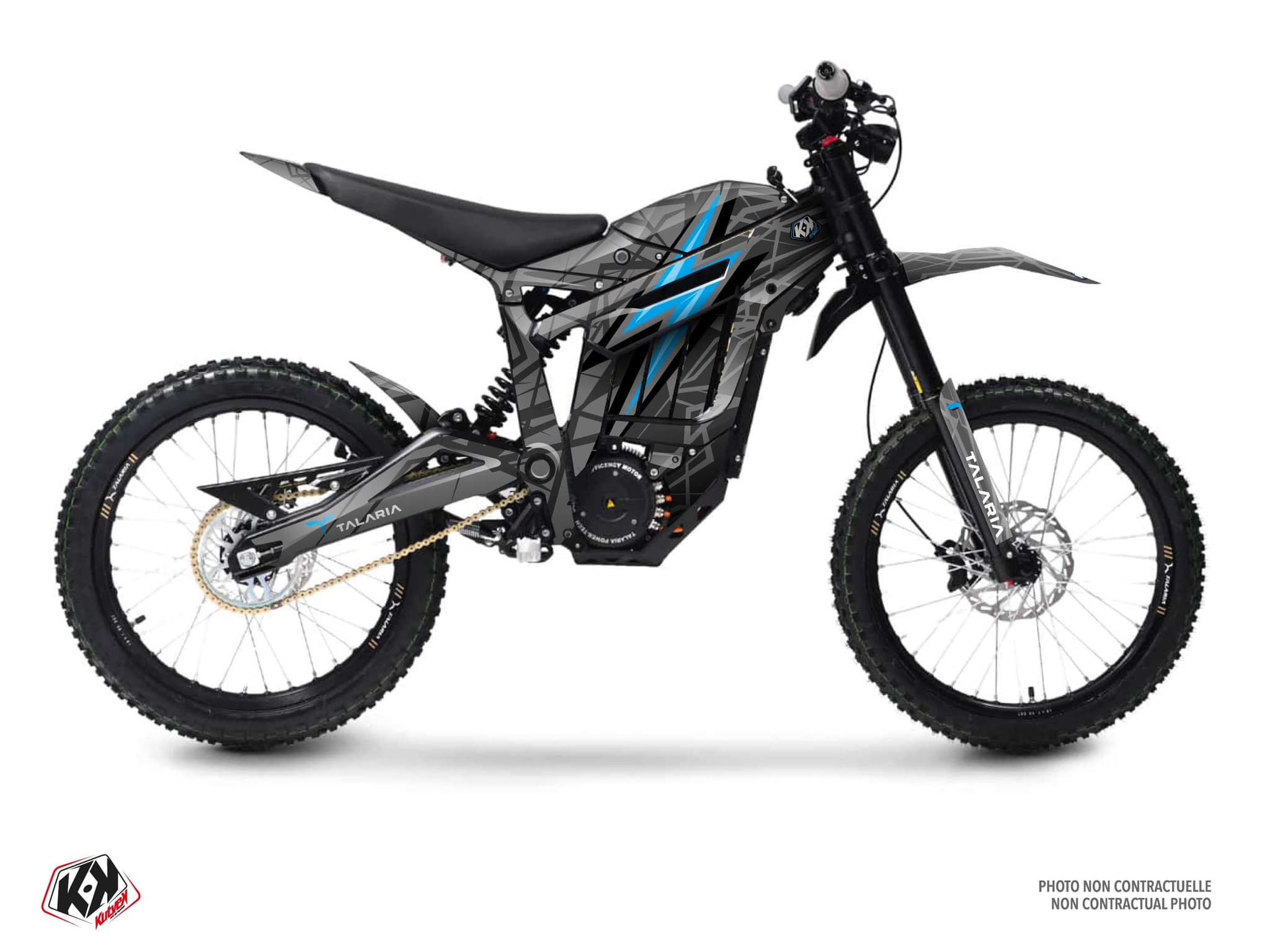 Talaria Sting Volt Blue Dirt Bike Graphic Kit