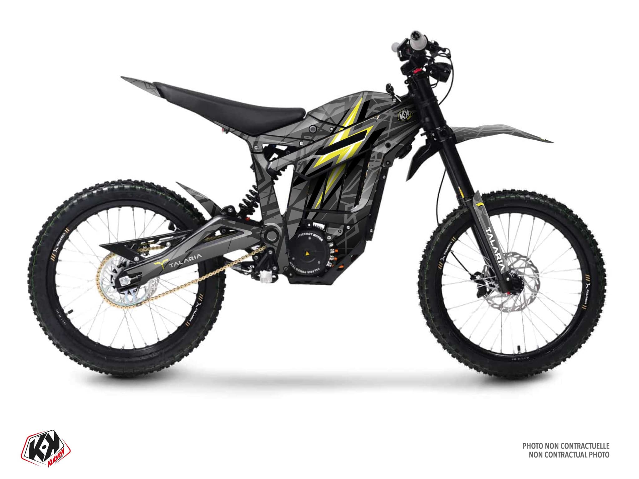 Talaria Sting Volt Yellow Dirt Bike Graphic Kit