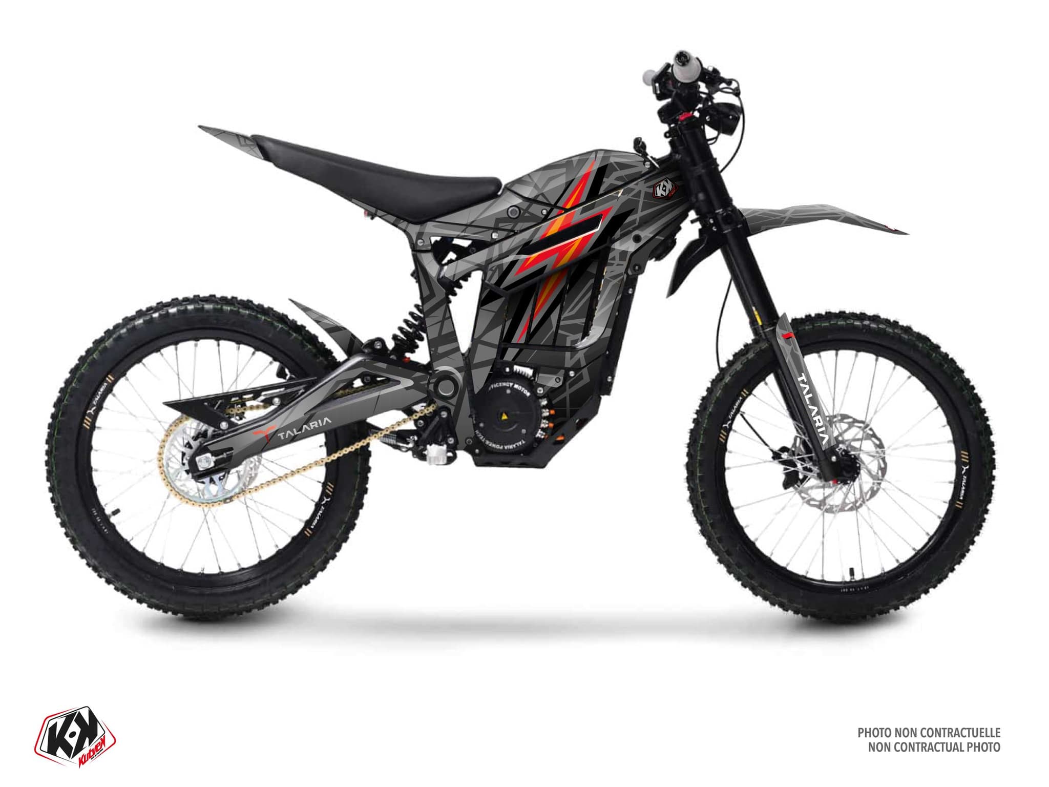 Talaria Sting Volt Red Dirt Bike Graphic Kit