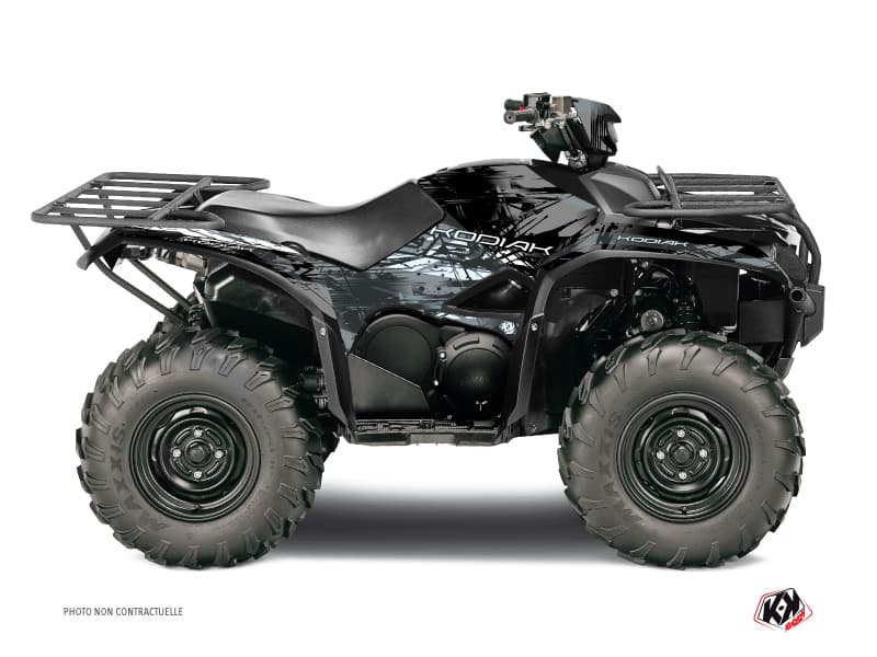 kit graphique quad yamaha kodiak 700 wild gris
