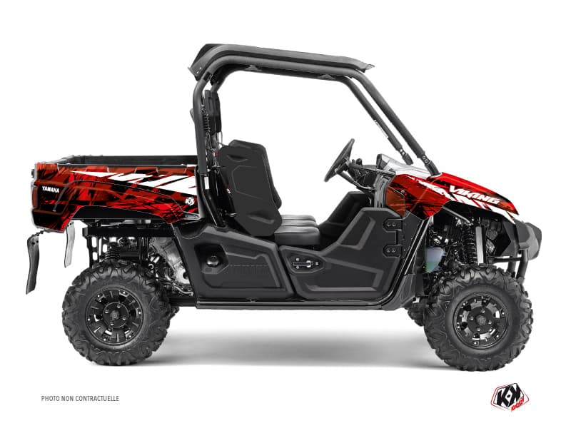 kit graphique ssv wild yamaha viking rouge