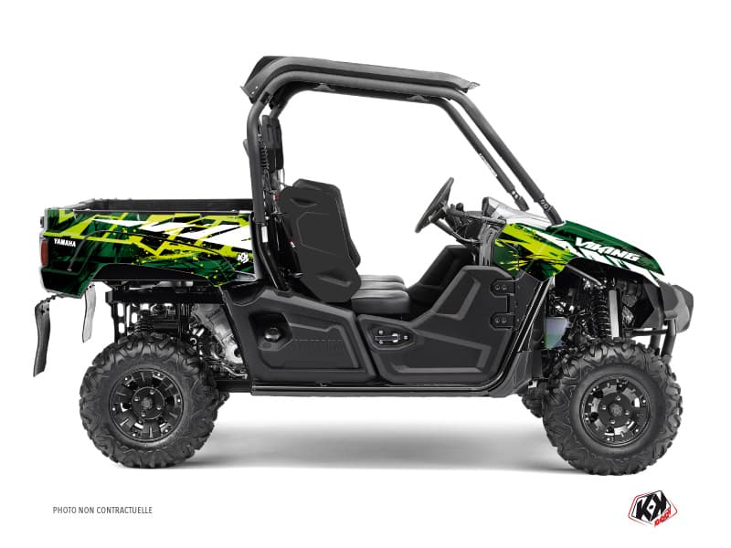 kit graphique ssv wild yamaha viking vert
