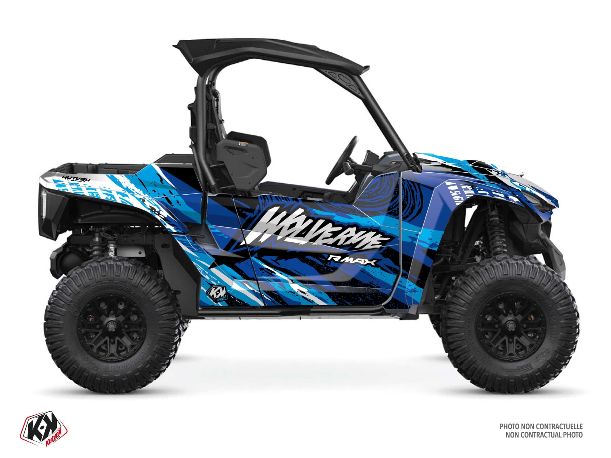 deko-set ssv yamaha wolverine r max wilder blau | Yamaha | Kutvek