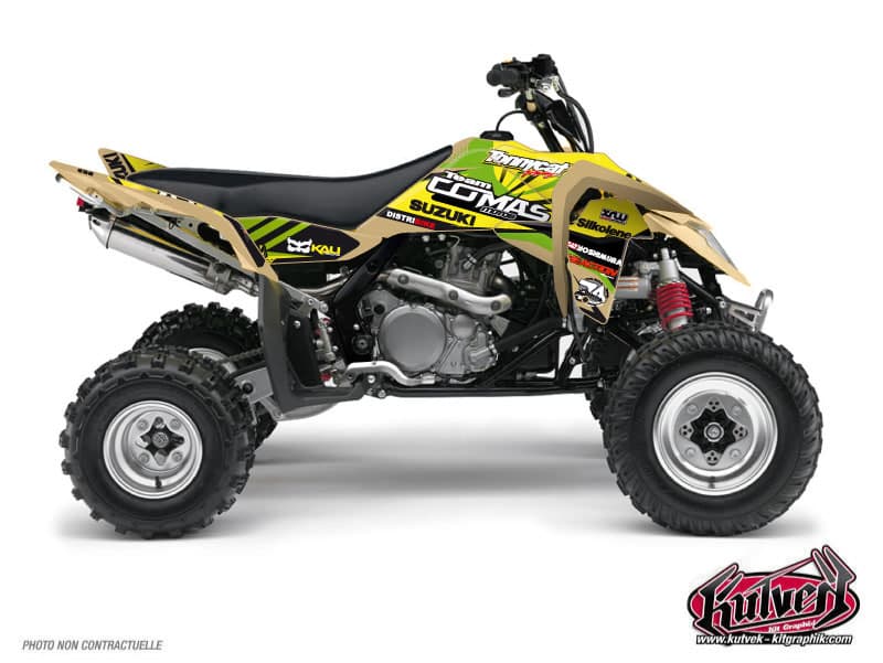 kit graphique quad replica yoann ciclet suzuki 450 ltr