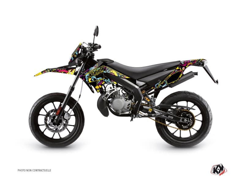 kit graphique 50cc zombies colors derbi xtreme | SENDA | Kutvek