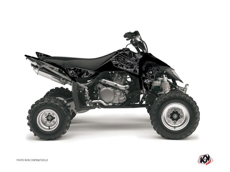 kit graphique quad suzuki ltr 450 zombies dark noir