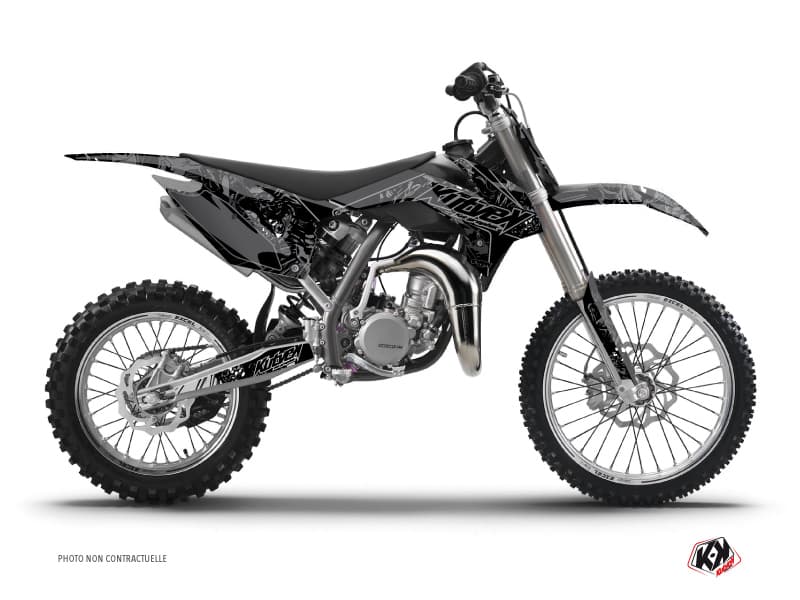 deko-set moto-cross zombies dark ktm 85 sx schwarz