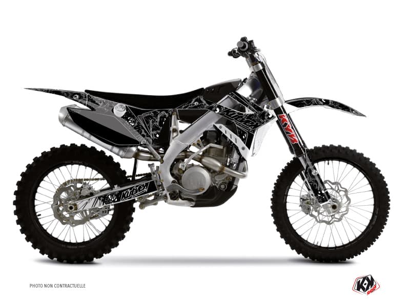 Dirt Bike Zombies Dark TM EN 125 Black Graphic Kit