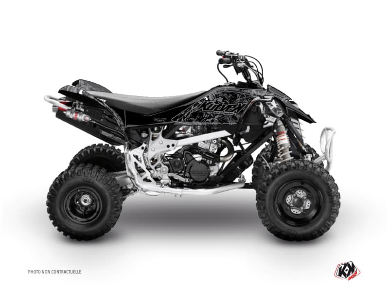 kit graphique quad can-am ds 450 zombies dark noir