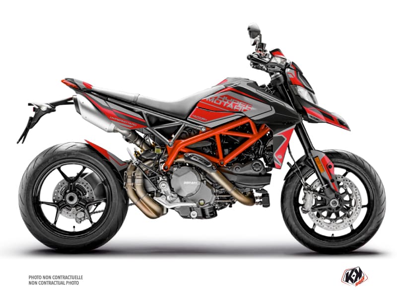 Kit Graphique Moto Corsa Ducati Hypermotard Noir