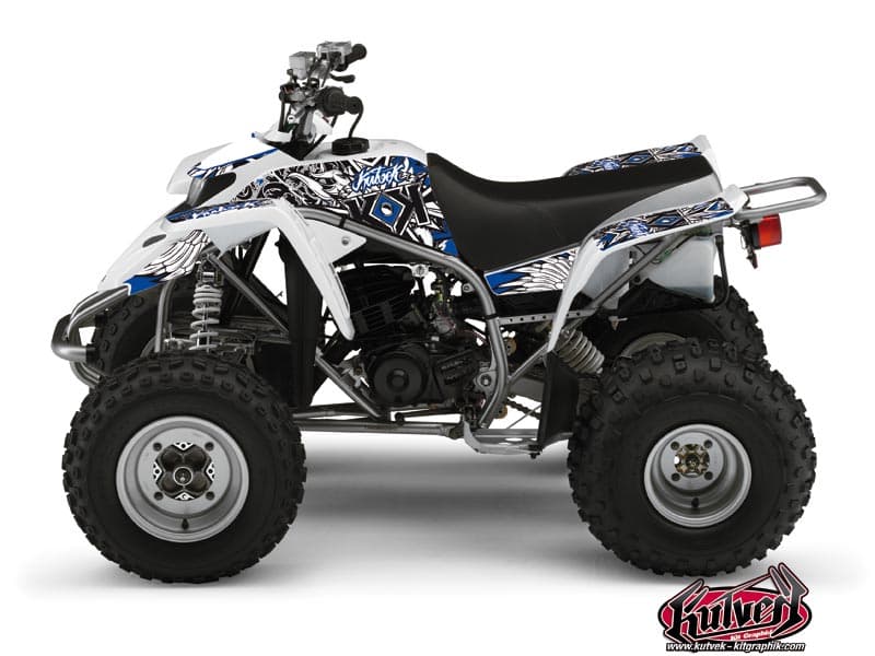kit graphique quad yamaha blaster 200 demon bleu | Yamaha | Kutvek
