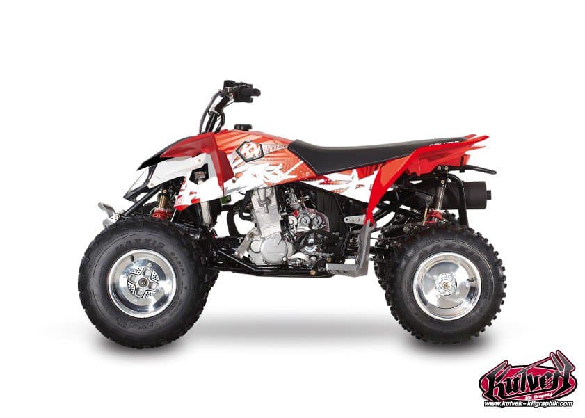 kit graphique quad polaris outlaw 450 graff