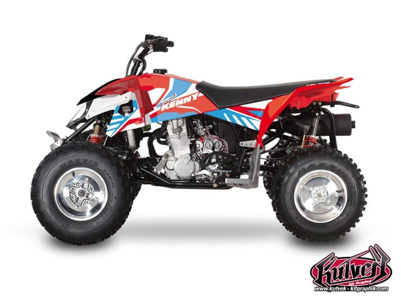kit graphique quad polaris outlaw 450 kenny