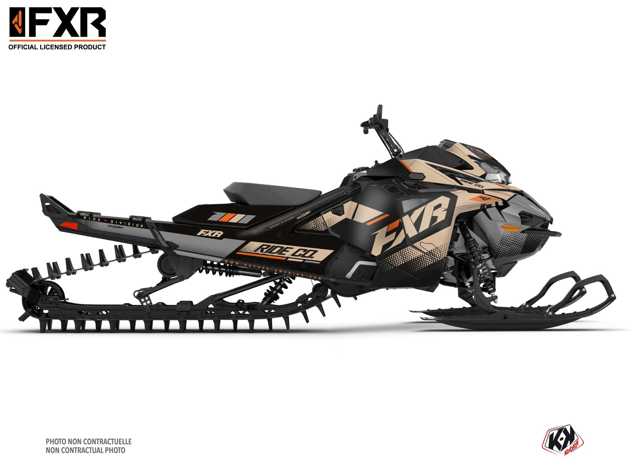 kit déco motoneige lynx rave re skal sable