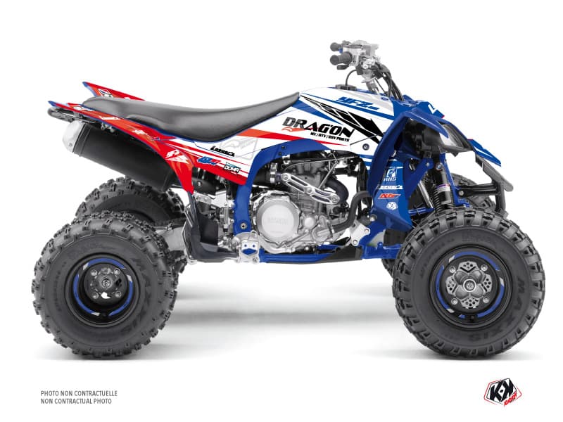 Kit graphique Quad Replica Drag On Distribution PDV 2018 Yamaha 450 YFZ R | Yamaha | Kutvek