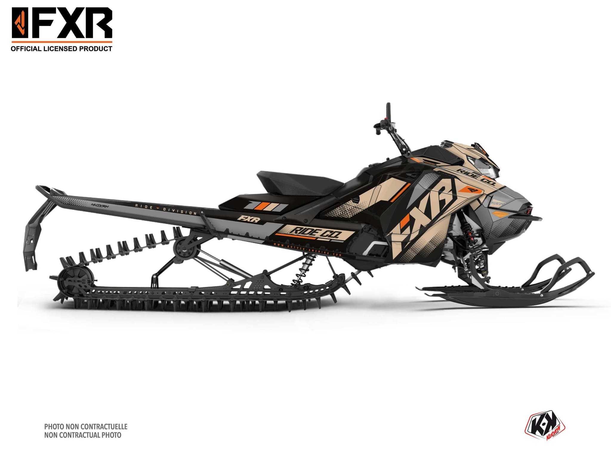 kit déco motoneige skidoo backcountry sport skal sable