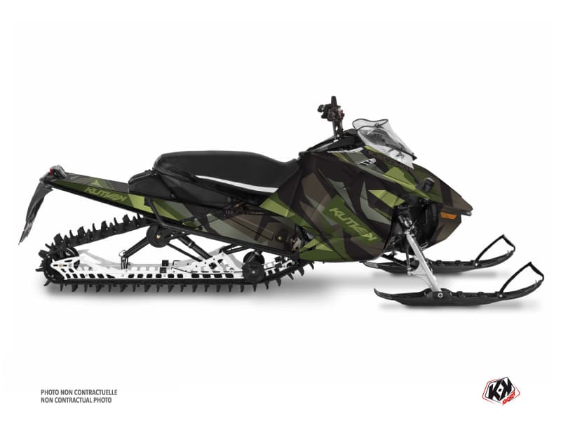 kit déco motoneige yamaha sx venom mountain icecamo noir-kaki