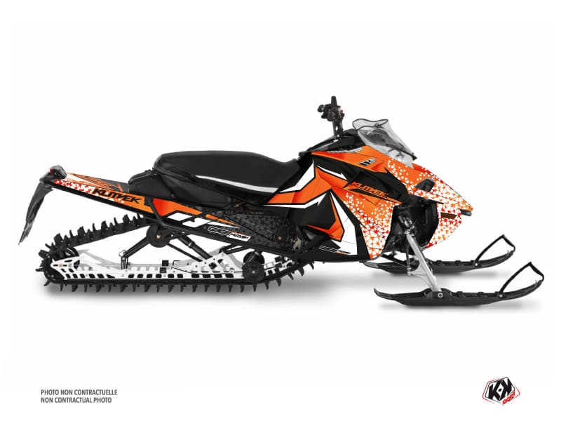 kit déco motoneige yamaha sx venom mountain gage orange