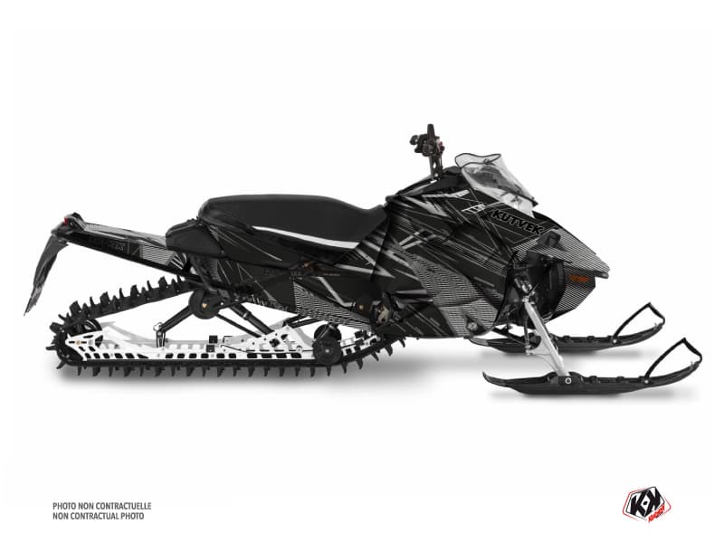 kit déco motoneige yamaha sx venom mountain line-x noir
