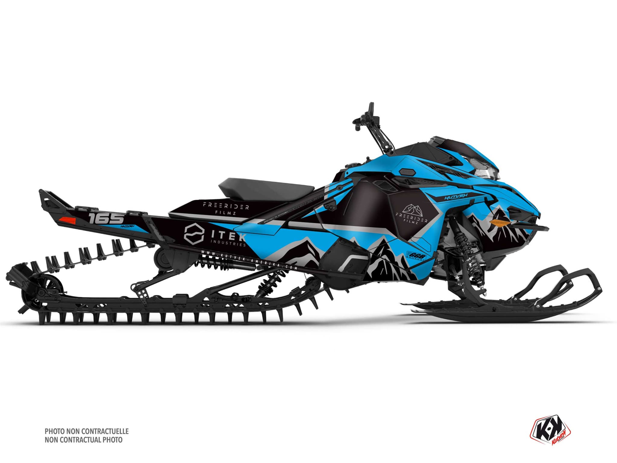 Kit decorativo Mota de neve LYNX SHREDDER DS REPLICA JASON McMURRAY Réplica